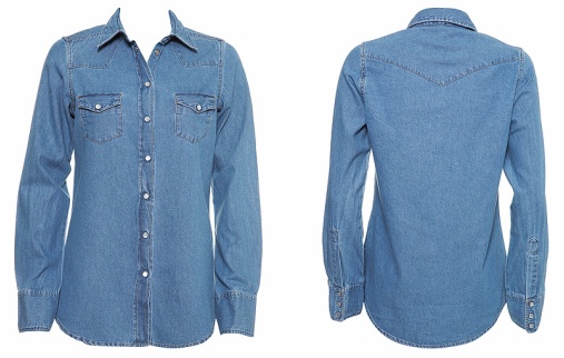 Chemise en jean Topshop