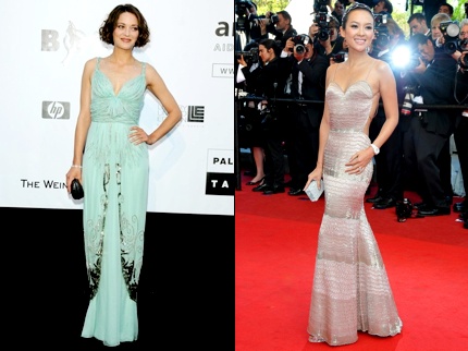 Les robes de Cannes 2009