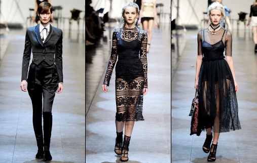 Défilé Dolce & Gabbana 2010