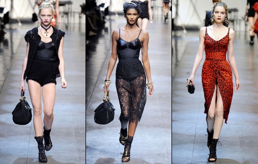 Défilé Dolce & Gabbana 2010