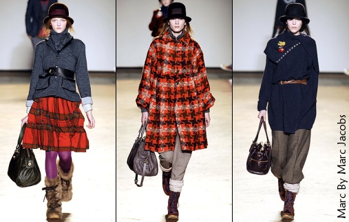 Look néo bohème - Défilé Marc by Marc Jacobs