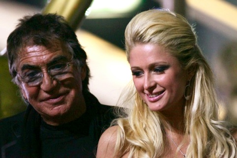 Roberto Cavalli et Paris Hilton