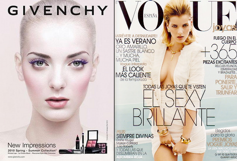 Denisa Dvorakova - Givenchy & Vogue