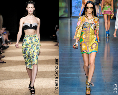 Tendances printemps/t 2012