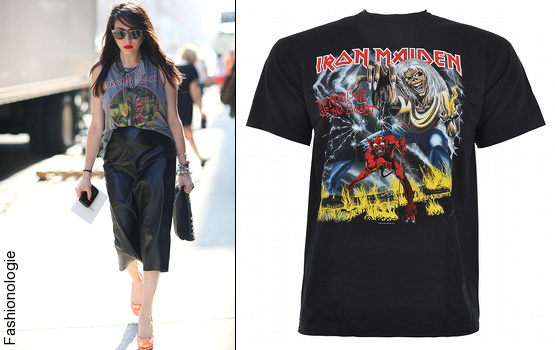 balenciaga rock t shirt