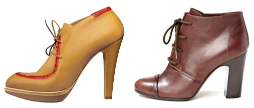 Ankle boots lacées