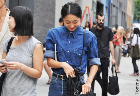 Chemise en jean