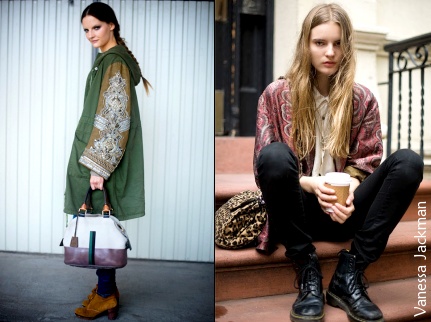Tendance casual folk
