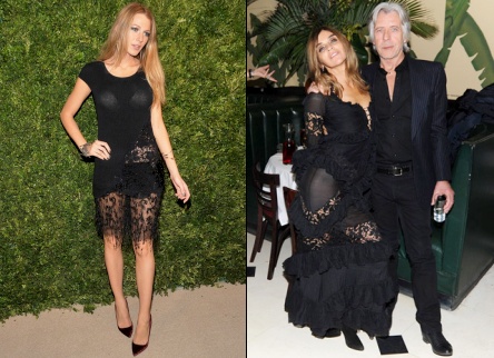 Blake Lively & Carine Roitfeld