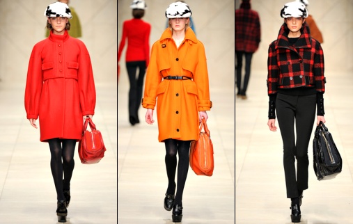 Défilé Burberry Prorsum 2012