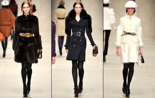 Défilé Burberry Prorsum 2012