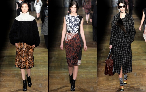 Défilé Dries Van Noten 2012