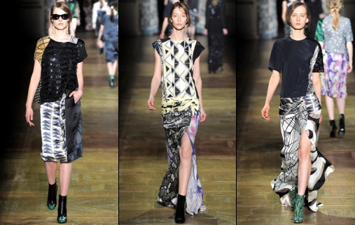 Défilé Dries Van Noten 2012