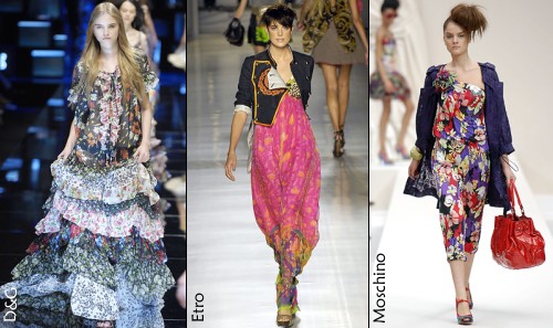 Défilés printemps été 2008 à Milan