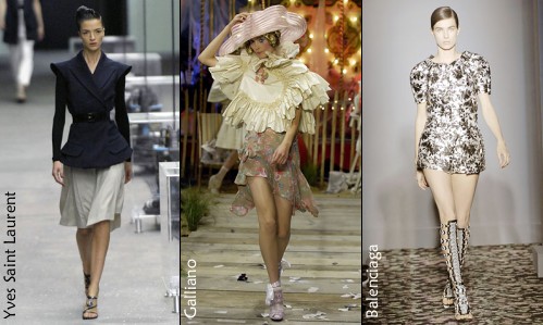 Défilés printemps été 2008 à Paris