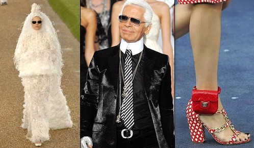 Dfil Karl Lagerfeld pour Chanel