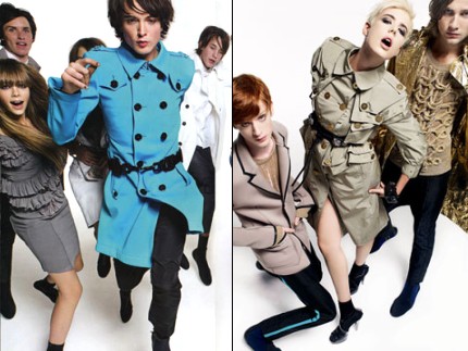 Campagne Burberry, printemps-été 2008