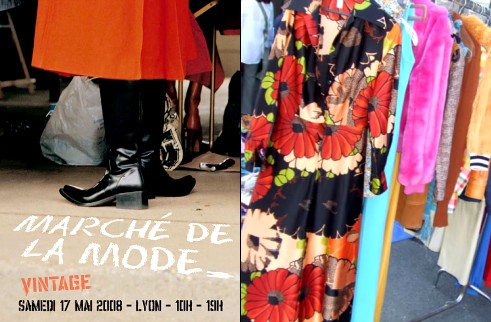 Marché de la mode Vintage à Lyon