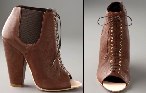 Ankle boots open toes Givenchy