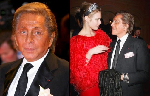 Valentino et Natalia Vodianova