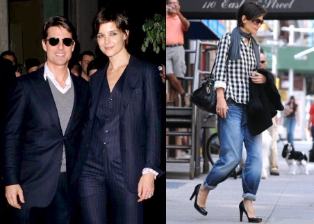Katie Holmes et Tom Cruise