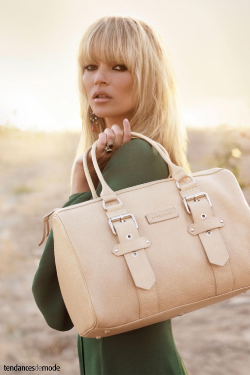 Campagne Kate Moss pour Longchamp - Printemps/t 2011 - Photo 6