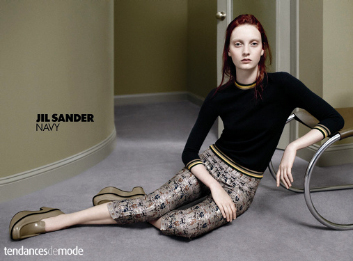 Campagne Jil Sander Navy - Automne/hiver 2012-2013 - Photo 2