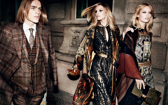 Campagne Etro - Automne/hiver 2014-2015 - Photo 1