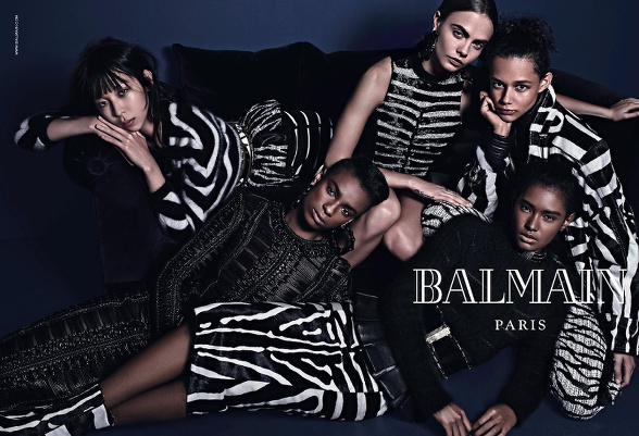 Campagne Balmain - Automne/hiver 2014-2015 - Photo 3