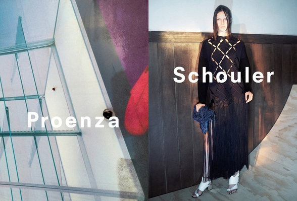 Campagne Proenza Schouler - Printemps/t 2015 - Photo 4