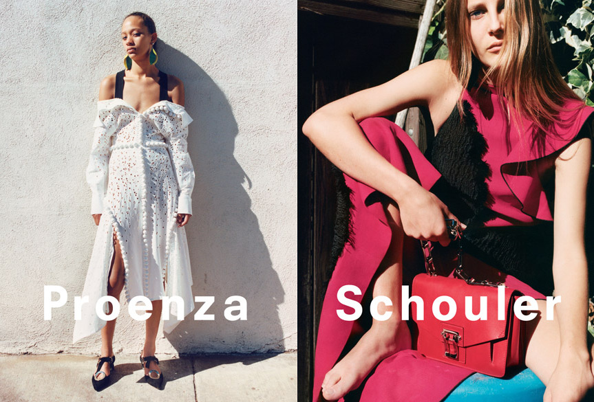 Campagne Proenza Schouler - Printemps/t 2016 - Photo 6