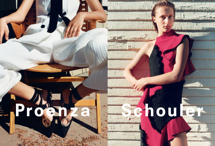 Campagne Proenza Schouler - Printemps/t 2016 - Photo 10