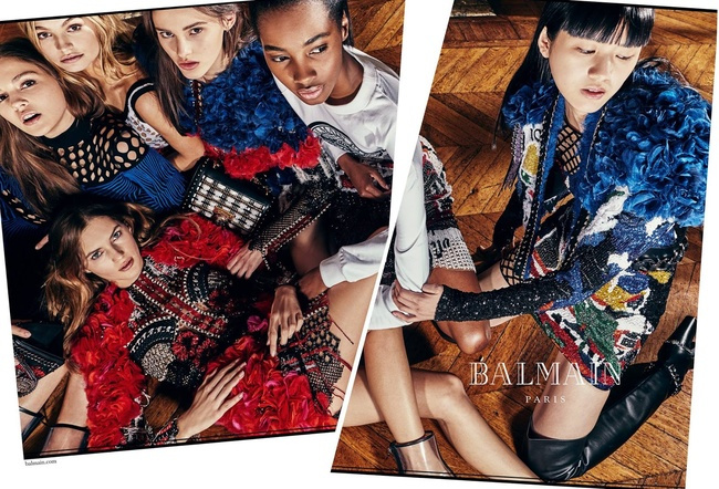 Campagne Balmain - Printemps/t 2018 - Photo 1