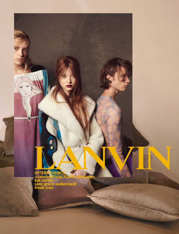 Campagne Lanvin - Automne/hiver 2019-2020 - Photo 1