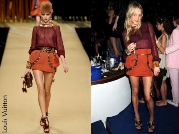 Chloë Sevigny en Louis Vuitton