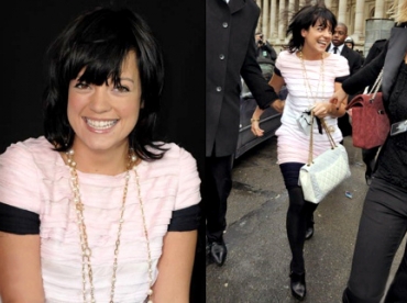 Lily Allen pour Chanel