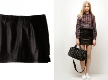 Jupe en cuir APC