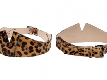 Ceinture léopard Alaïa