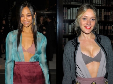 Décolletés Miu Miu à la soirée Prada