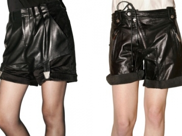 Le short en cuir