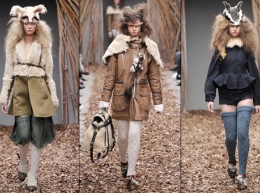 Défilé Topshop Unique - Automne/hiver 2010-2011