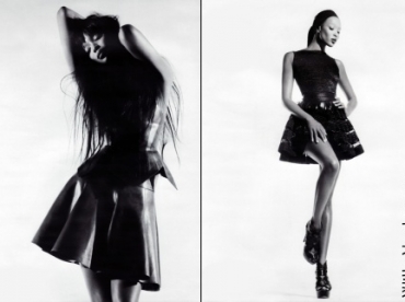 Naomi Campbell pour Vogue Russie