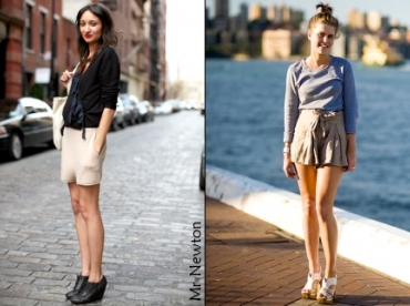 Le short d'été