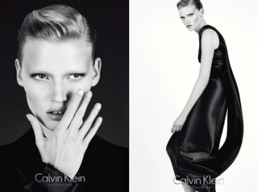 Lara Stone chez Calvin Klein