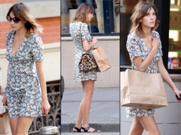 Alexa Chung, recessionista ? 