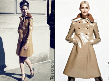 Le caban selon Prada