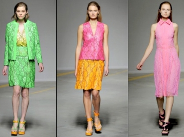Défilé Christopher Kane - Printemps/été 2011