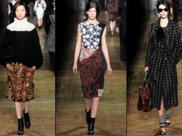 Défilé Dries Van Noten - Automne/hiver 2011-2012