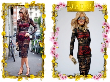 Anna Dello Russo version Barbie