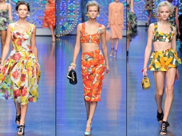 Dfil Dolce & Gabbana - Printemps/t 2012